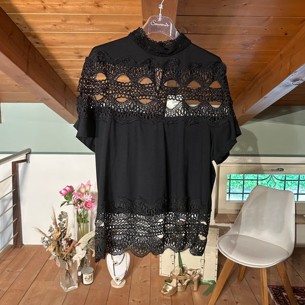 Black Top with trim
