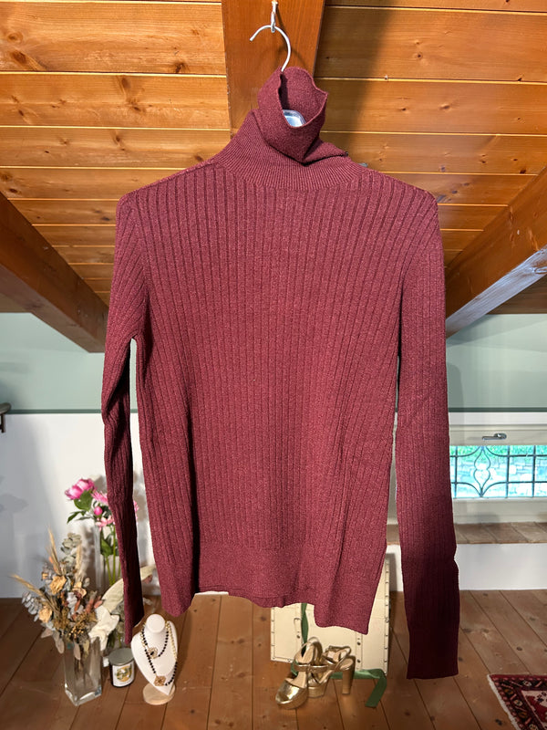 Turtleneck burgundy