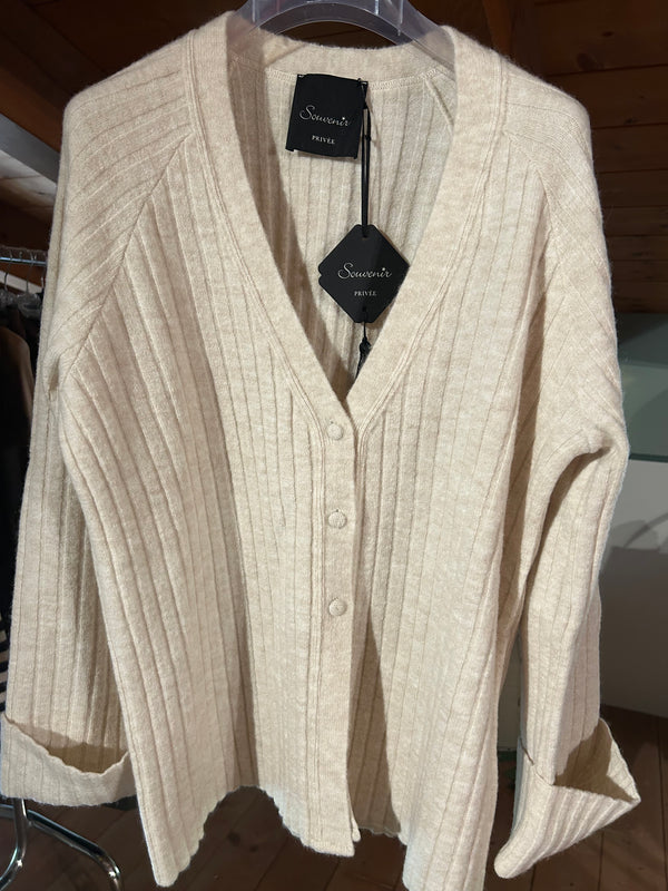 Butter V-neck cardigan